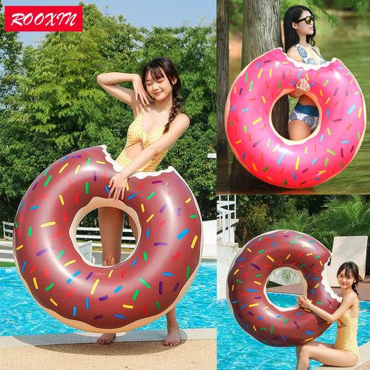 Thickened Circle Tube Inflatable Swimming Ring For Children/Kids/Adults