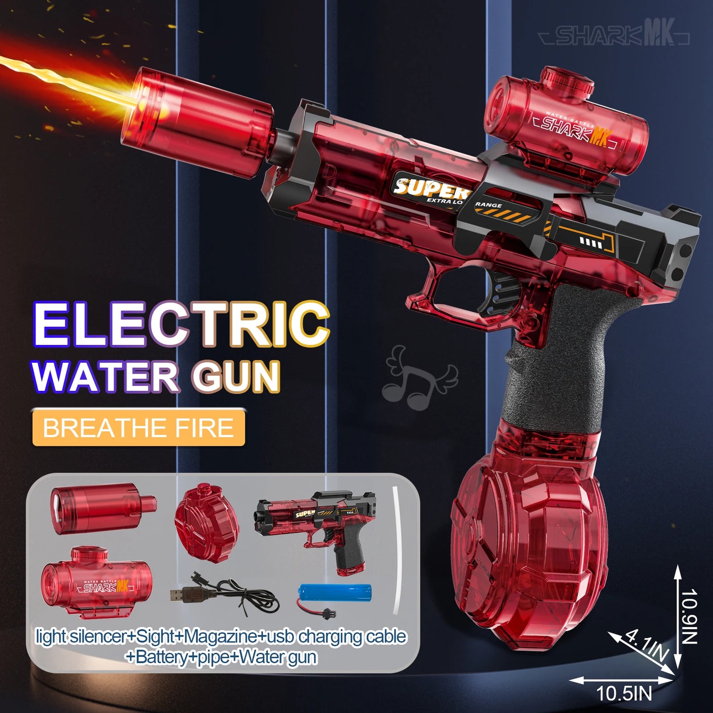 High Pressure Electric Water Gun